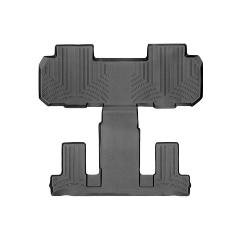 WeatherTech 2018+ Chevrolet Traverse Rear FloorLiner – Black (2nd Row Bucket Seats)