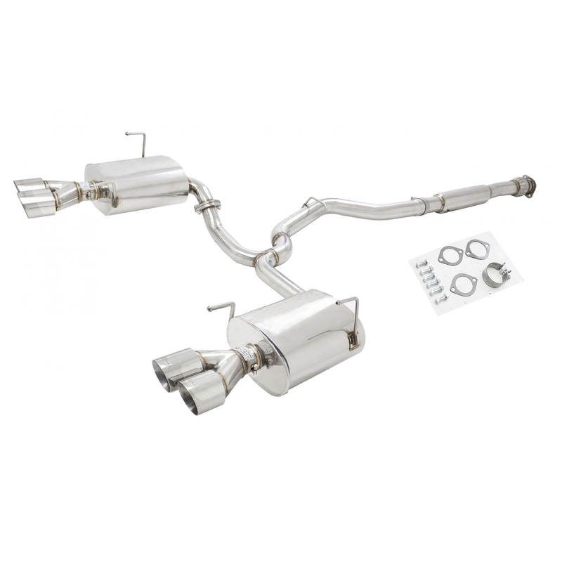 X-Force Quad Tip 3.5″ Catback Exhaust – 2011-2021 WRX/STI Sedan