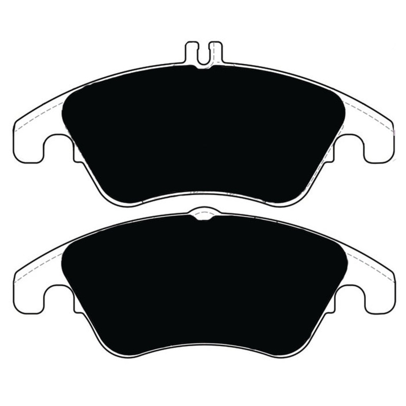 Porterfield Brake Pads for 2015 MERCEDES-BENZ SLK250 Sport Pkg
