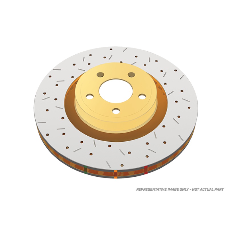 DBA 13-14 Chevrolet Corvette C7-Base Model Front T3 4000 Series Uni-Directional Rotor