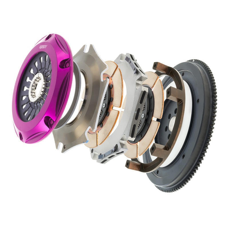 Exedy Hyper Twin Cerametallic Clutch Sprung Center Disc Pull Type | 1993-1994 Nissan Skyline GTR L6 (NM042SD)