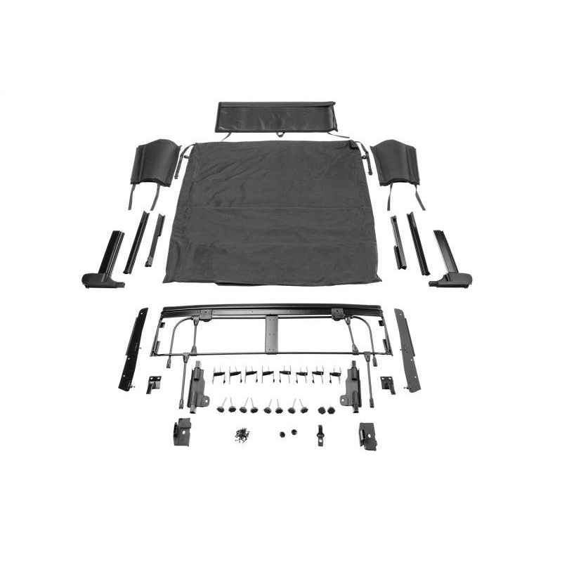 Rugged Ridge 20-22 Jeep Gladiator JT Voyager Fastback Soft Top – Black Diamond