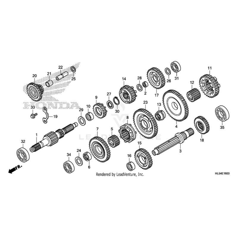 Washer, Thrust (20Mm) by Honda