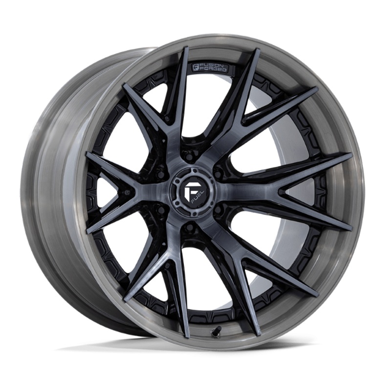 20×9.0 Fuel Catalyst Gloss Black Brushed Dark Tint