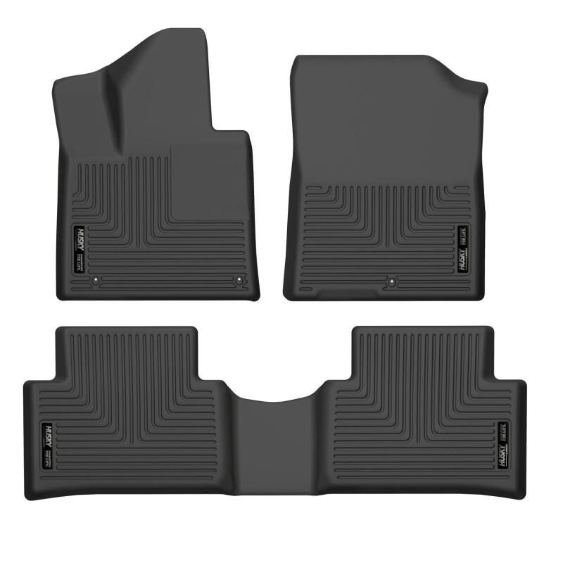 Husky Liners 21-22 Kia Sorento WeatherBeater Front & 2nd Seat Floor Liners – Black