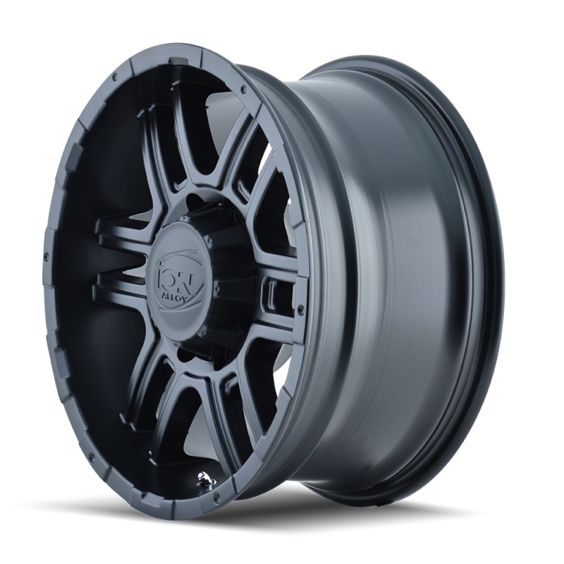 ION Type 179 16×8 / 6×114.3 BP / 10mm Offset / 83.82mm Hub Matte Black Wheel