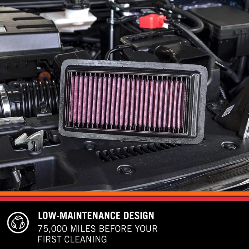K&N Replacement Air Filter | Multiple Fitments (33-2453)