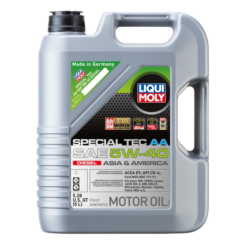 LIQUI MOLY 5L Special Tec AA Motor Oil SAE 5W40 Diesel