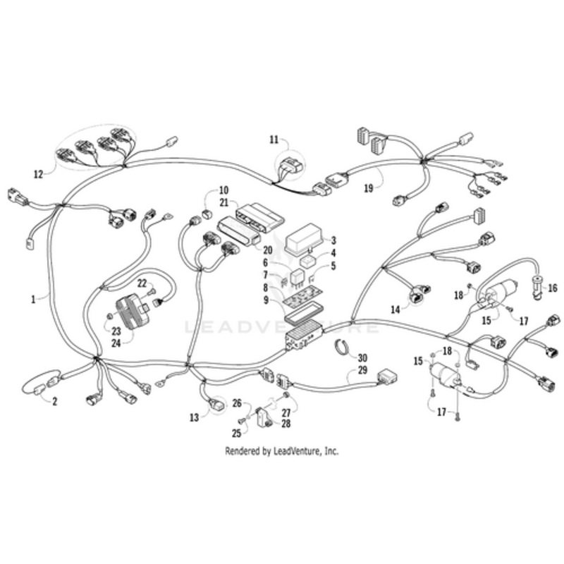 Main Harness (Inc. 2-10) by Arctic Cat