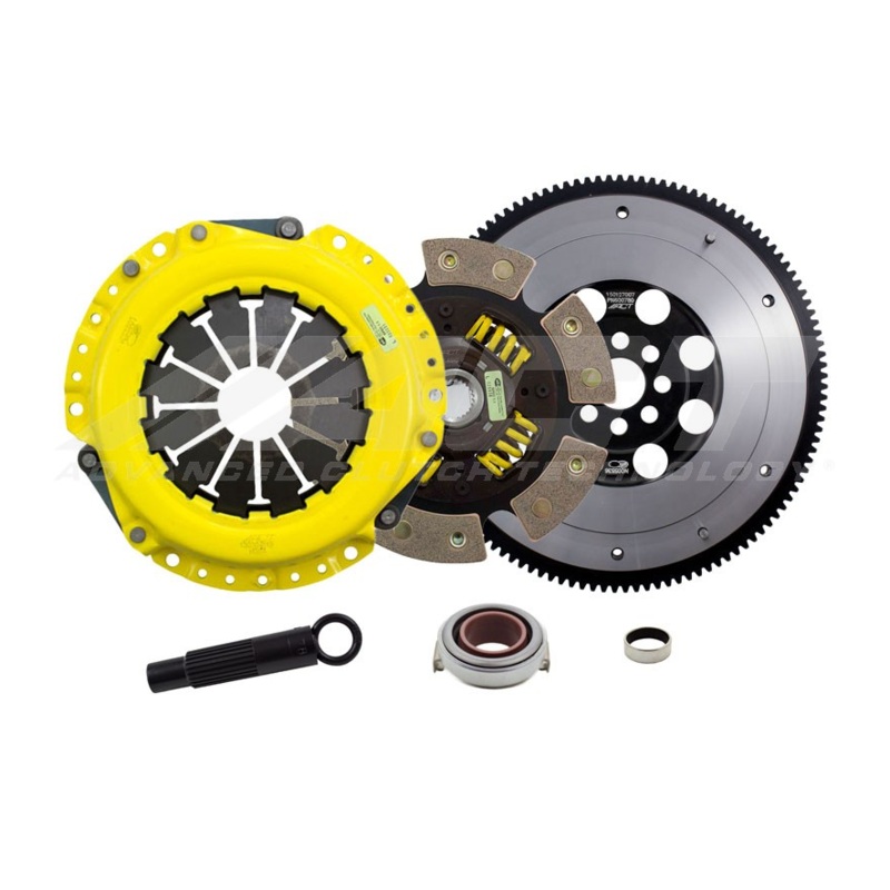 ACT HD Pressure Plate Race Sprung 6 Pad Clutch w/ Streetlite Flywheel | 2012-2015 Honda Civic Si 2.4L (AR2-HDG6)