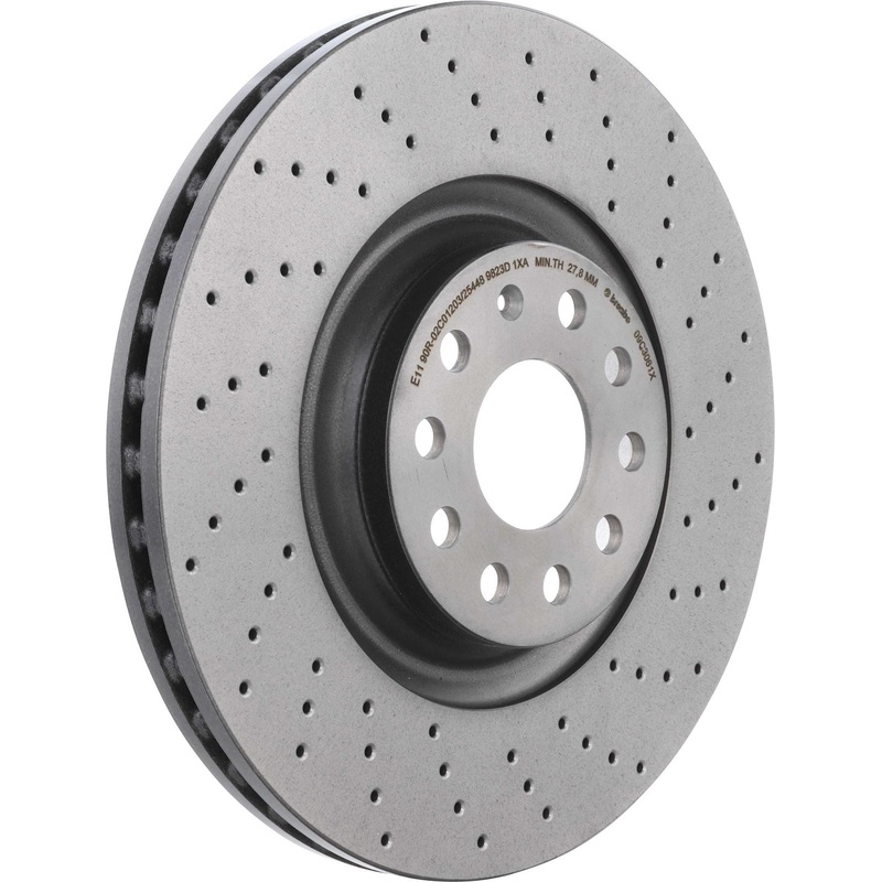 XTRA Drilled Front Disc Brake Rotor – 09.C306.1X