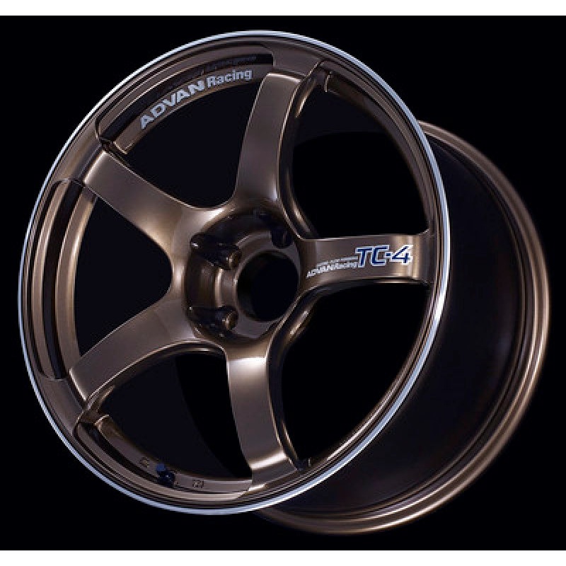 Advan TC4 17×9.0 +35 5-114.3 Umber Bronze Metallic & Ring Wheel