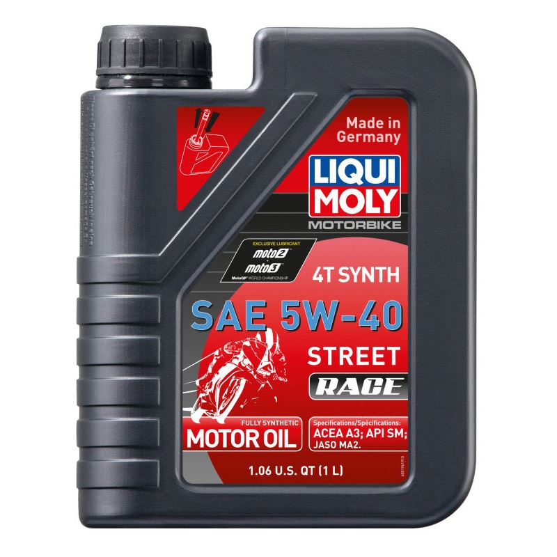 LIQUI MOLY 1L Motorbike 4T Synth 5W40 Street Race