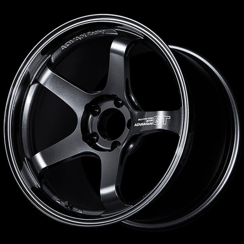 Advan GT Beyond Wheel – 17×8.0 +37 | 5×114.3 | Racing Titanium Black