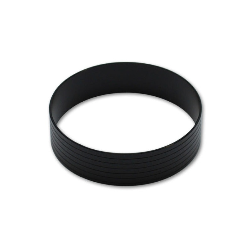 Vibrant HD Aluminum Union Sleeve for 2in OD Tubing – Hard Anodized Black