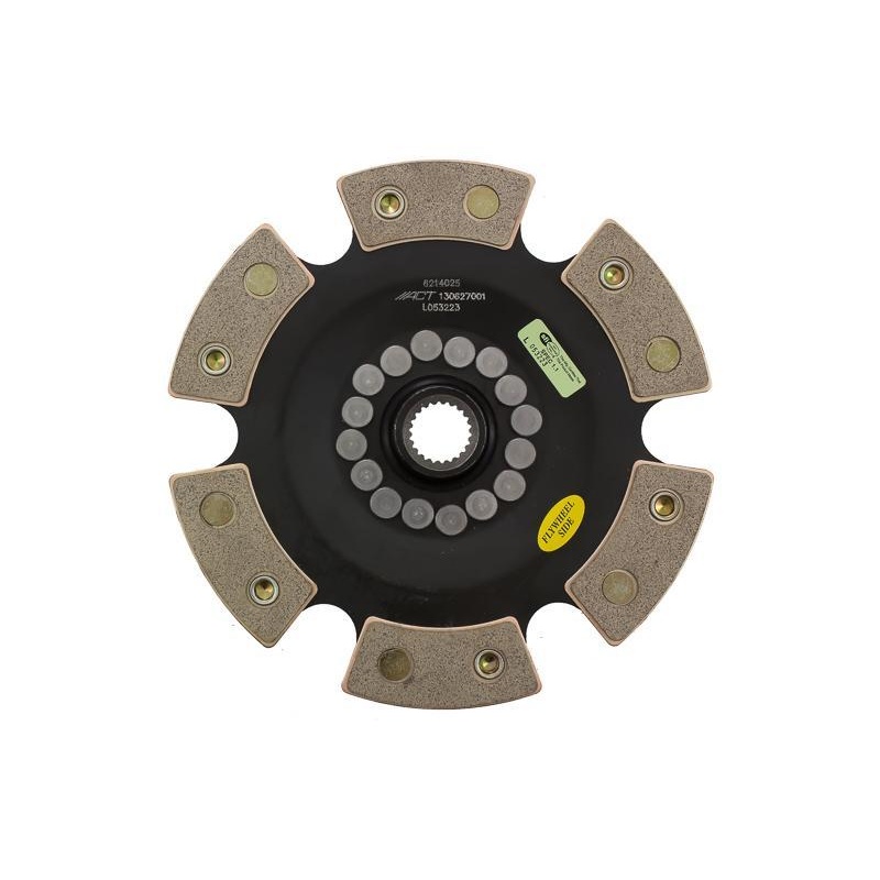 ACT 6 Pad Rigid Race Disc | Multiple Fitments (6214025)
