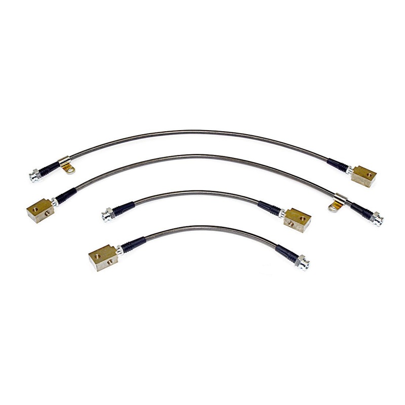Alpha Performance R35 GTR Race Style SS Brake Lines