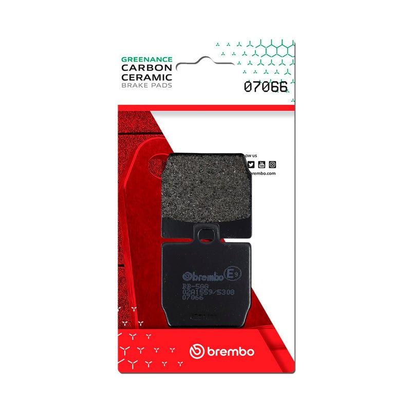 Brembo OE Mbk Nitro/Quadro Quadro/Yamaha Aerox/Yamaha Slider Carbon Ceramic Brake Pad – Rear
