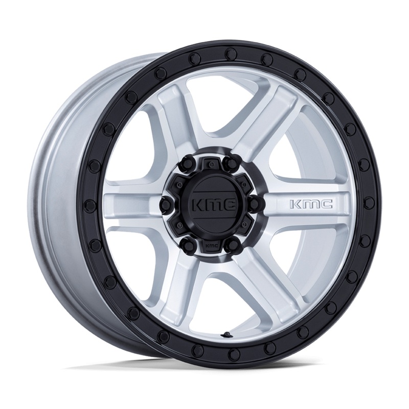 KMC Wheels KM551 Outrun 18″ 6×135 Machined With Gloss Black Lip