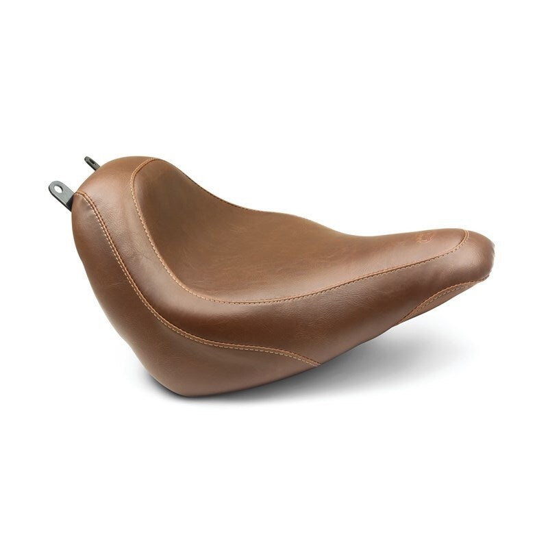 Mustang 18-21 Harley Heritage Classic, Deluxe Wide Tripper Solo Seat – Brown