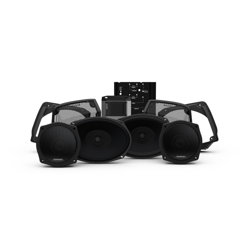 Rockford Fosgate HD9813SG-STG3 Stage-3 Speaker & Amp Kit for 1998-2013 Harley-Davidson Street Glide & Electra Glide Gen-3