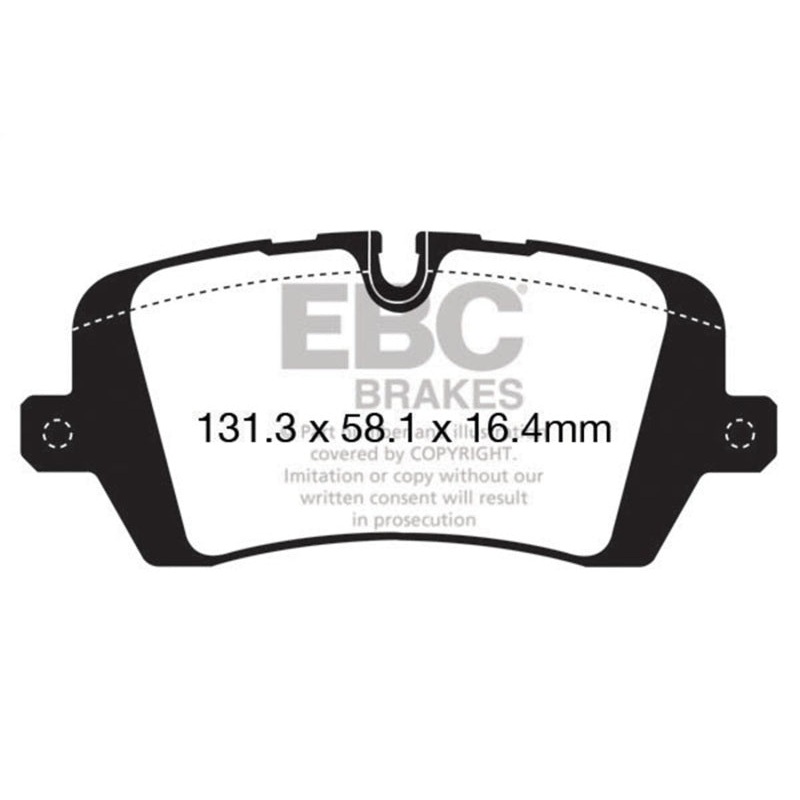 EBC 13+ Land Rover Range Rover 3.0 Supercharged Greenstuff Rear Brake Pads