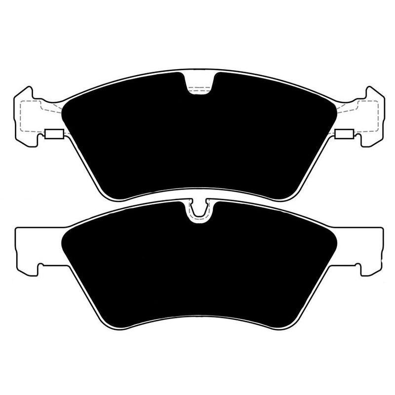 Porterfield Brake Pads for 2006 MERCEDES-BENZ E500 4-Matic