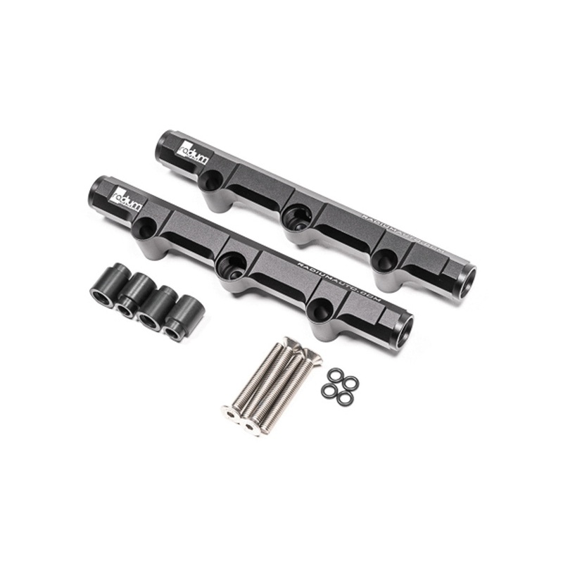 RADIUM ENGINEERING FUEL RAILS, TOP FEED UPGRADE, SUBARU PHASE-II EZ30 AND EZ36