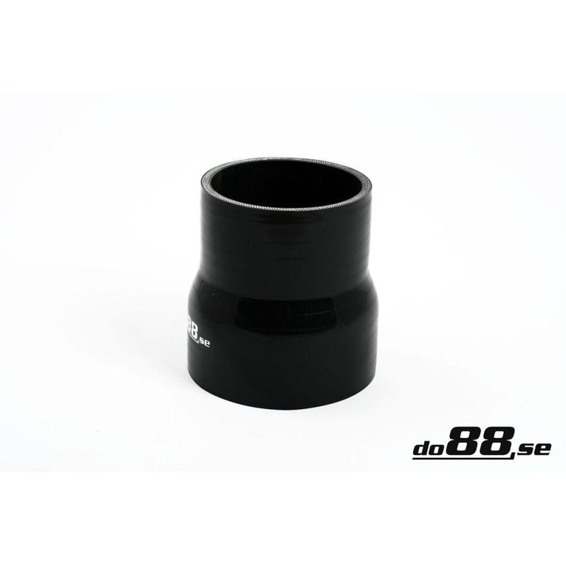 Silicone Hose Black 3 – 3,75” (76-95mm)