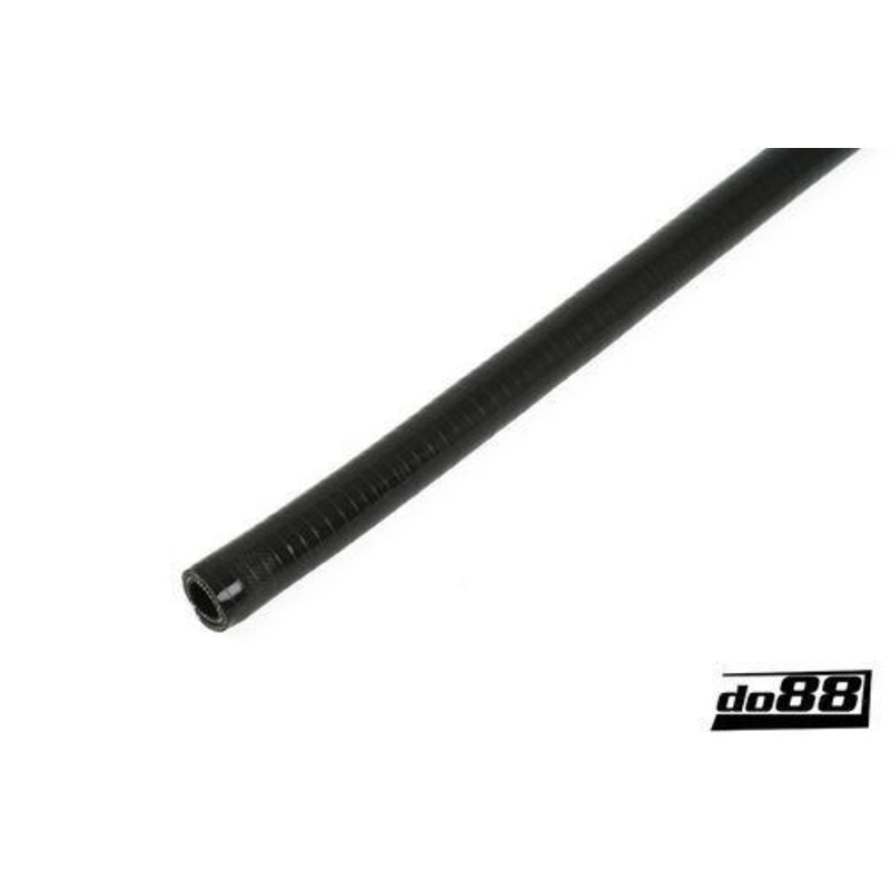 Silicone Hose Black Flexible smooth 0,875” (22mm)
