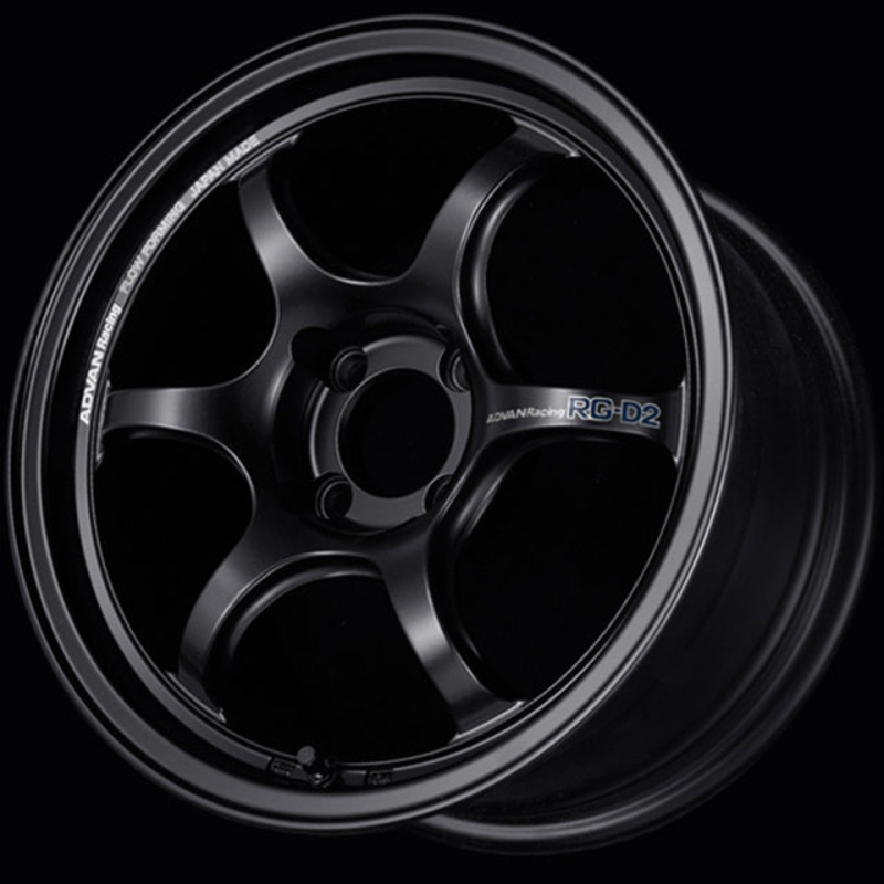 Advan RG-D2 Wheel – 17×7.5 +38 | 4×100 | Semi Gloss Black