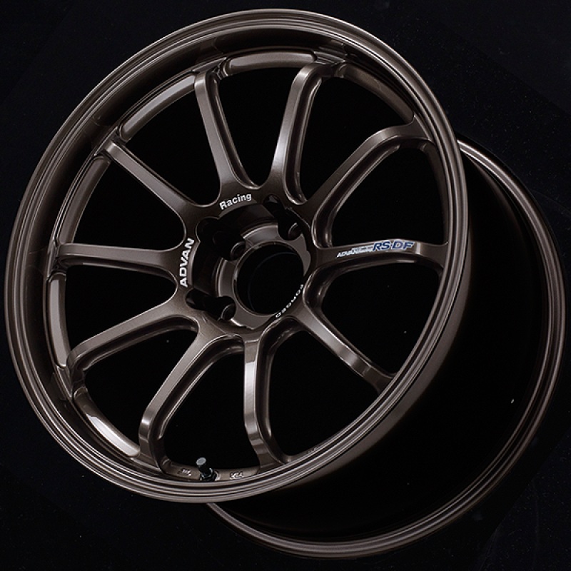 Advan RS-DF Progressive 18×8.0 +44 5-100 Dark Bronze Metallic Wheel