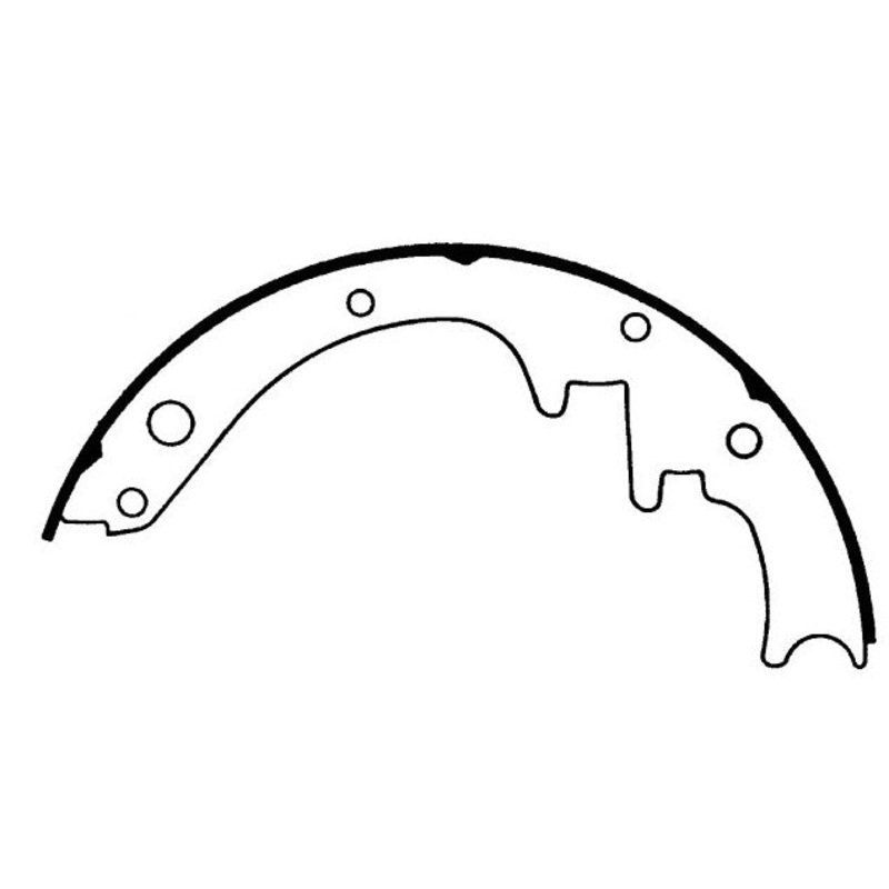 Porterfield Brake Shoes for 1970 FORD MUSTANG 289 V8 w/Front Drums