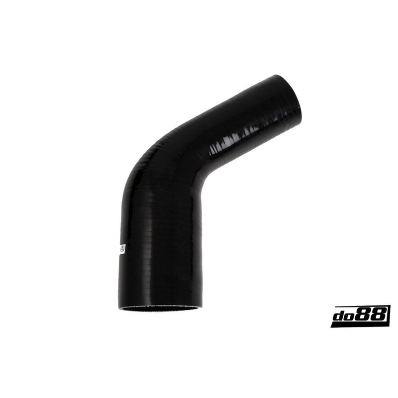 Silicone Hose Black 60 degree 2,375 – 3,125” (60 – 80mm)