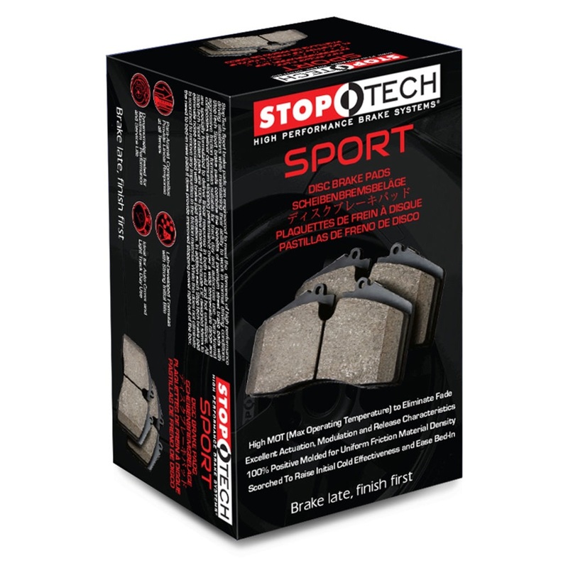 StopTech 10-16 BMW 5-Series Sport Performance Rear Brake Pads