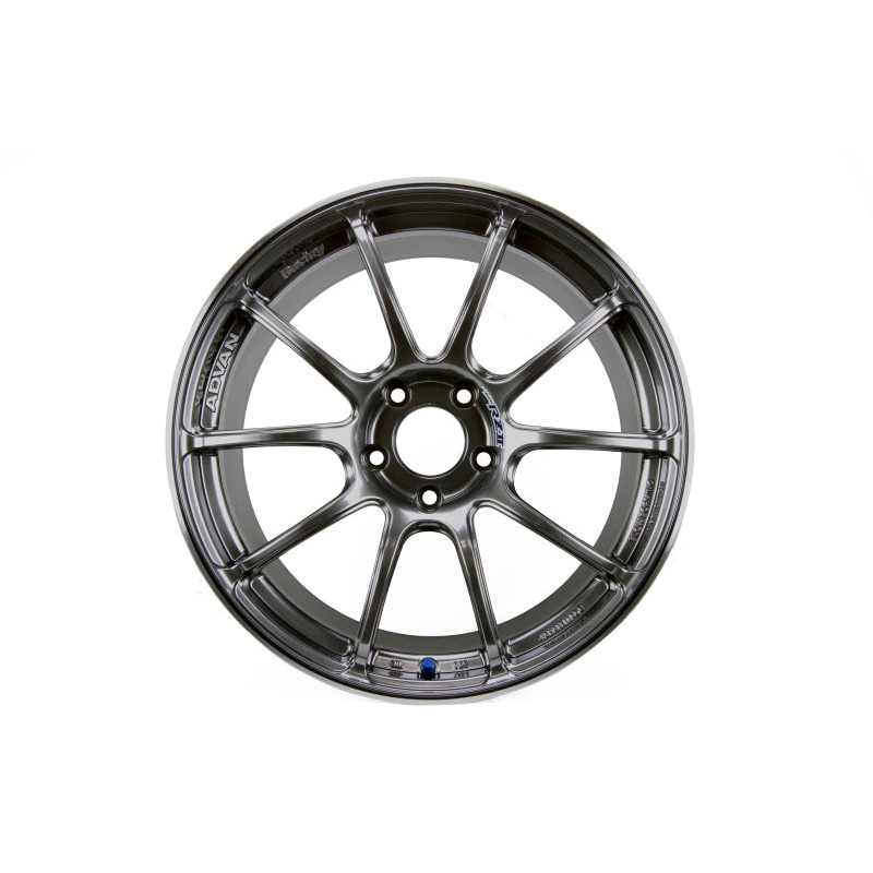 Advan RZII 17×9.0 +35 5-114.3 Racing Hyper Black Wheel