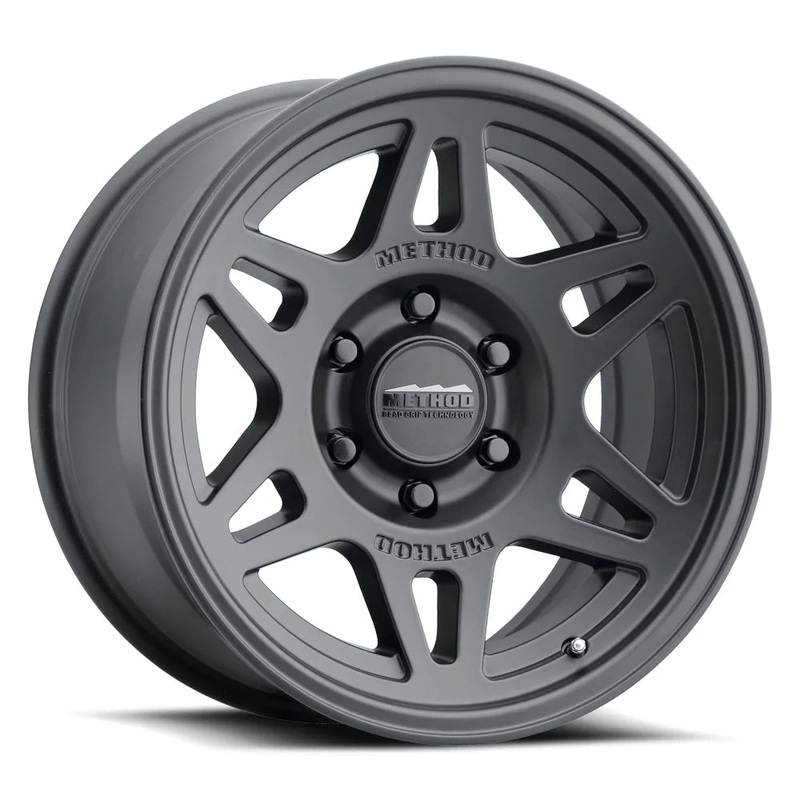 Method MR706 Bead Grip 17×7.5 50mm Offset 5×130 130mm Matte Black Wheel | MR70677553550