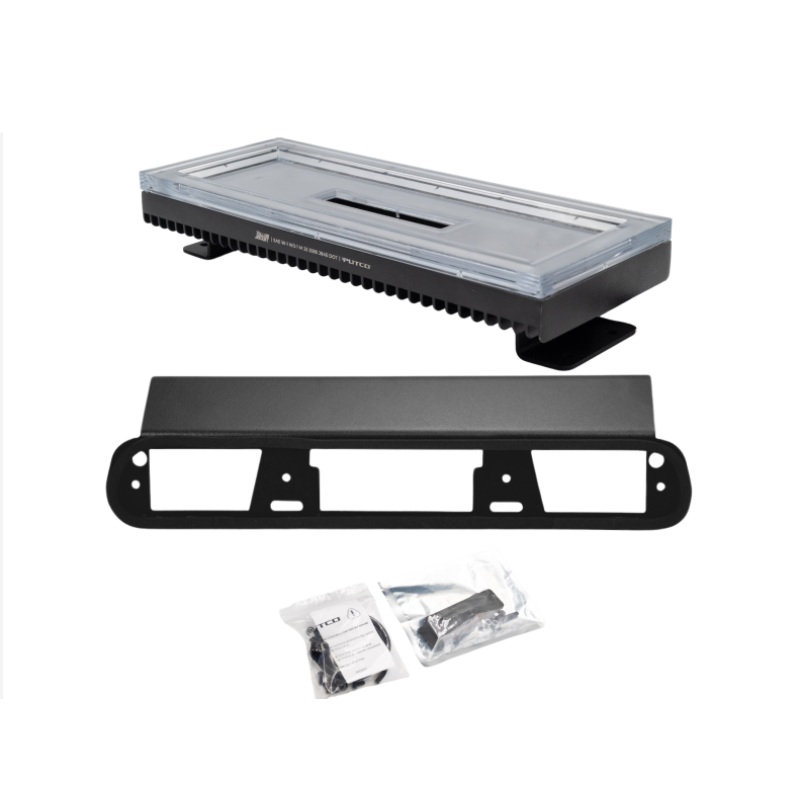 Putco Universal Yellow Jacket 12in x 4.5in Strobe Light Bar – Yellow/White