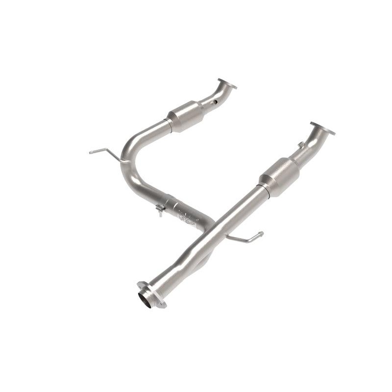 aFe – Toyota Tacoma 05-15 V6-4.0L Twisted Steel Y-Pipe w/ Cat
