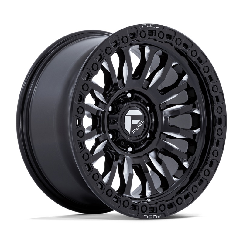 Fuel Wheels FC857 Rincon 20″ 8×170 Gloss Black Milled