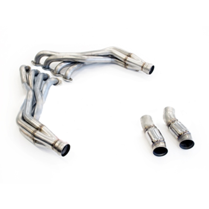 TSP 2016+ Camaro SS 1-7/8″ Stainless Steel Long Tube Headers & Catted Connection Pipes