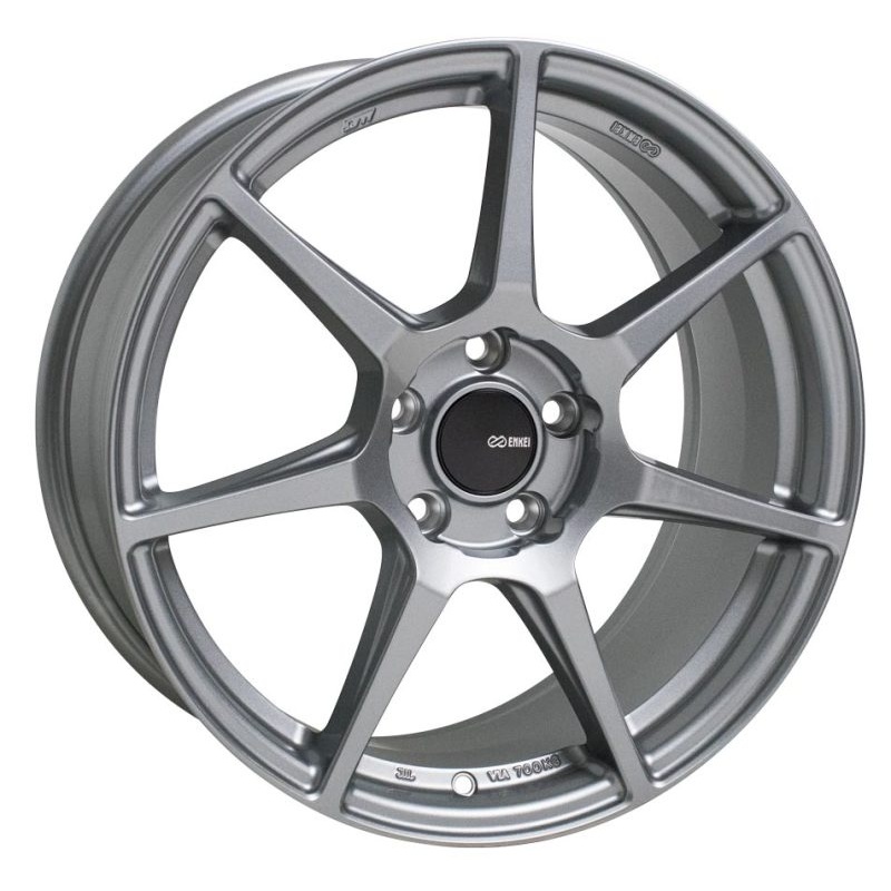 Enkei TFR 18×8.0 5×114.3 40mm Offset 72.6 Bore Diameter Storm Gray Wheel