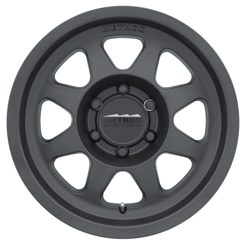 Method MR701 17×8.5 0mm Offset 6×5.5 106.25mm CB Matte Black Wheel