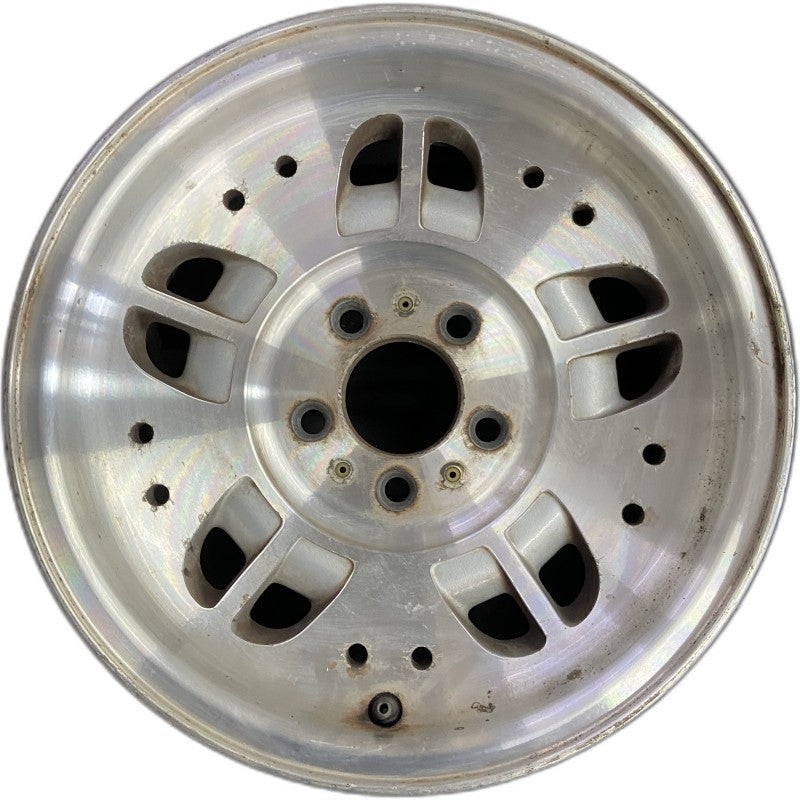 14″ RANGER 95 14×6 aluminum w/10 small holes 10 ovals Original OEM Wheel Rim