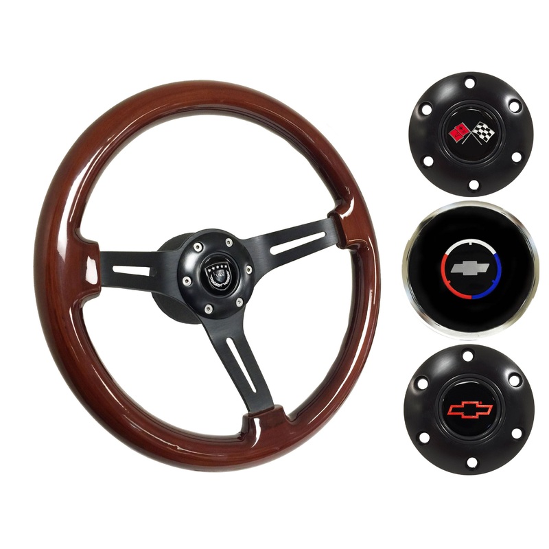 1967 Corvette Steering Wheel Kit | Walnut Wood | ST3027