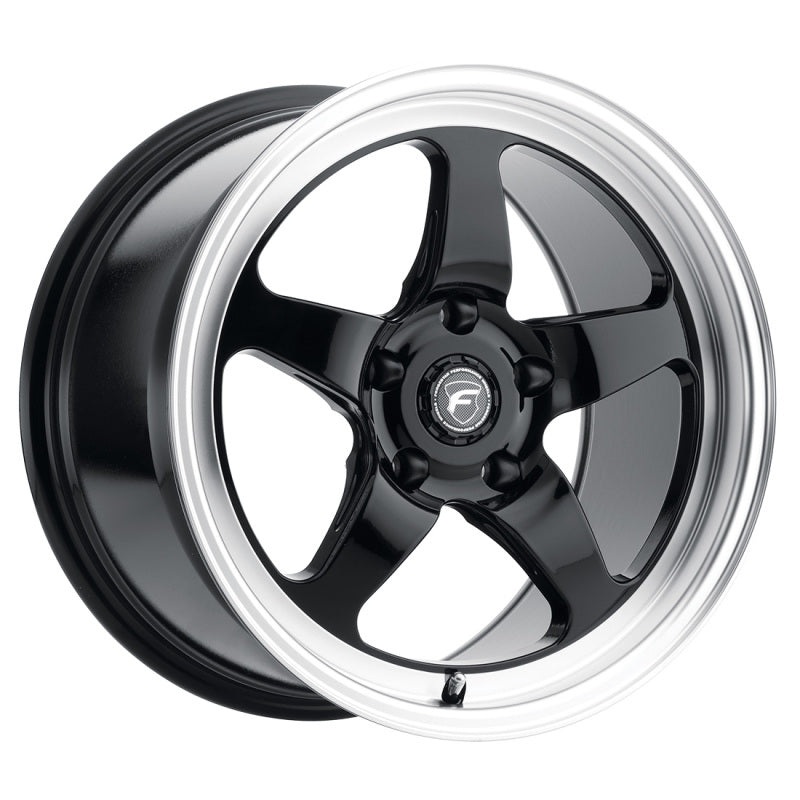 Forgestar D5 Drag 18×10 / 5×114.3 BP / ET22 / 6.4in BS Gloss Black Wheel