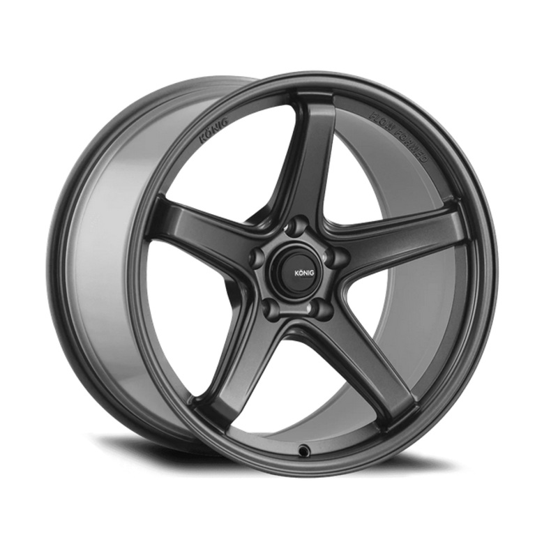 18×8.5 Konig Neoform Matte Grey