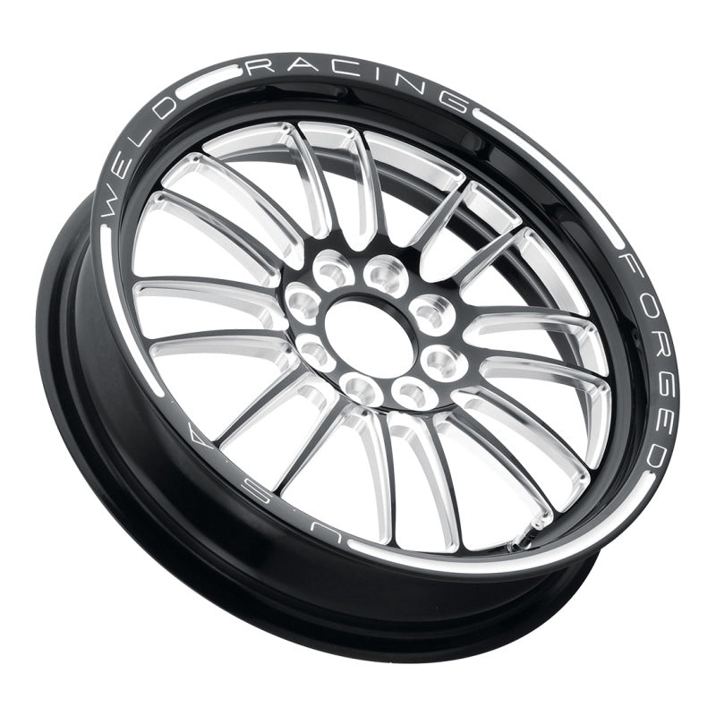 Weld Tuner Import 15×3.5 / 4x100mm BP / 2.25in. BS 1-Piece Black Wheel