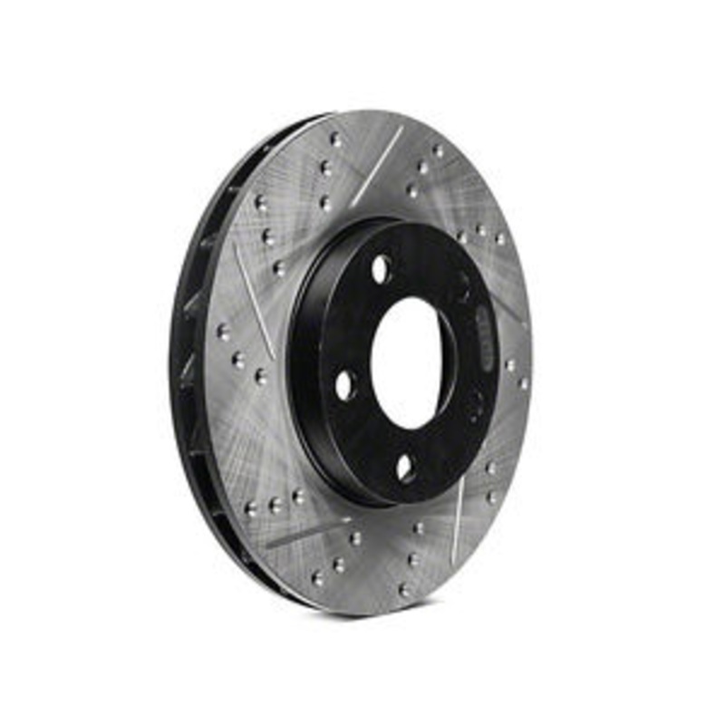 StopTech Select Sport 99-08 Acura TL (STD Caliper) / 01-03 CL Slotted and Drilled Left Front Rotor