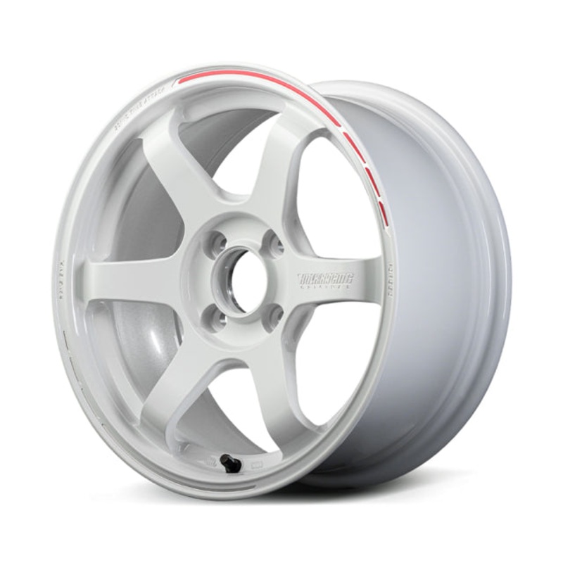 Volk Racing TE37 Sonic Time Attack Wheel  – 16×8.0 +36 | 4×100 |  White / REDOT